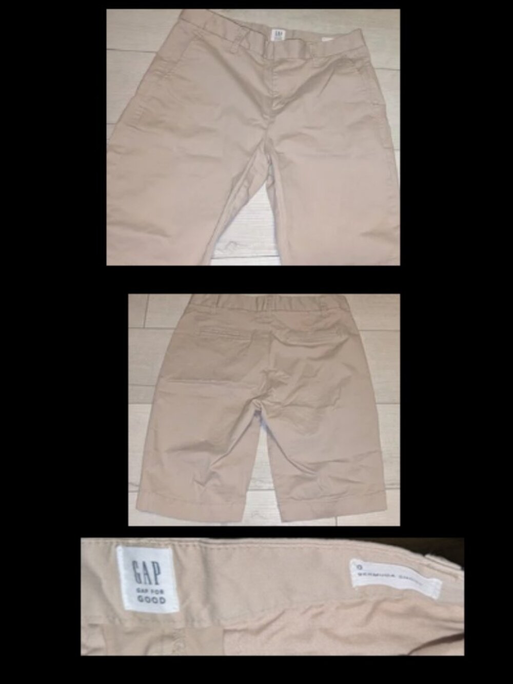 GAP Chino Bermuda Shorts Womens Size 0